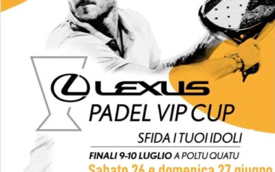 LEXUS PADEL VIP CUP: una tappa all’ISLAND FUN VILLAGE!