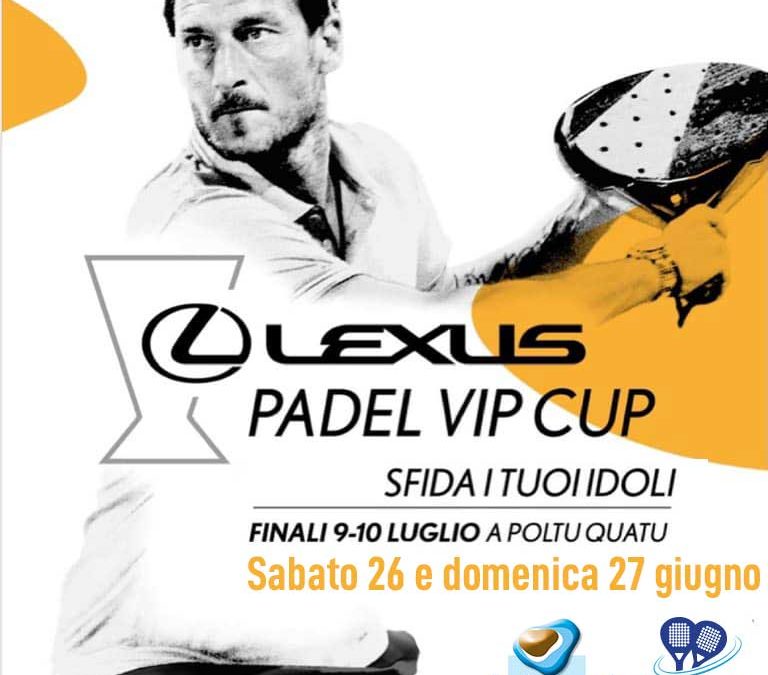 LEXUS PADEL VIP CUP: una tappa all’ISLAND FUN VILLAGE!