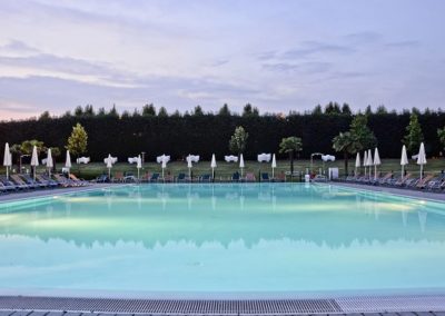 Una delle piscine all'aperto di Island Fun Village