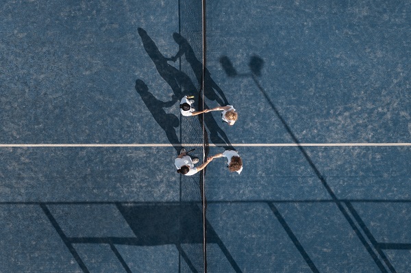 Partita di padel.