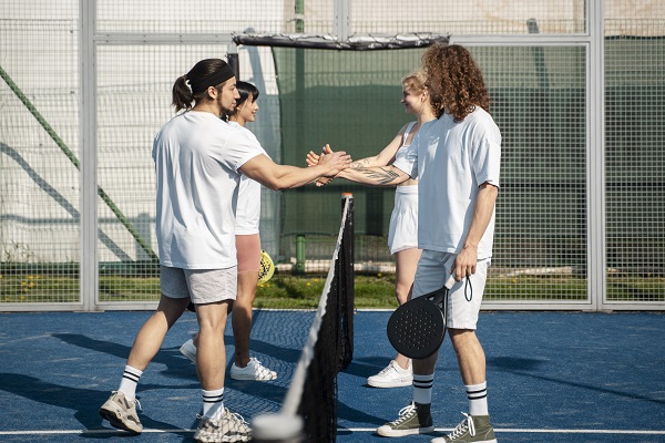 Partita di padel.